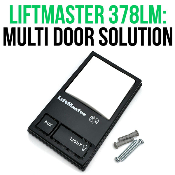 LiftMaster 378LM The Ideal Solution for MultiDoor Garages