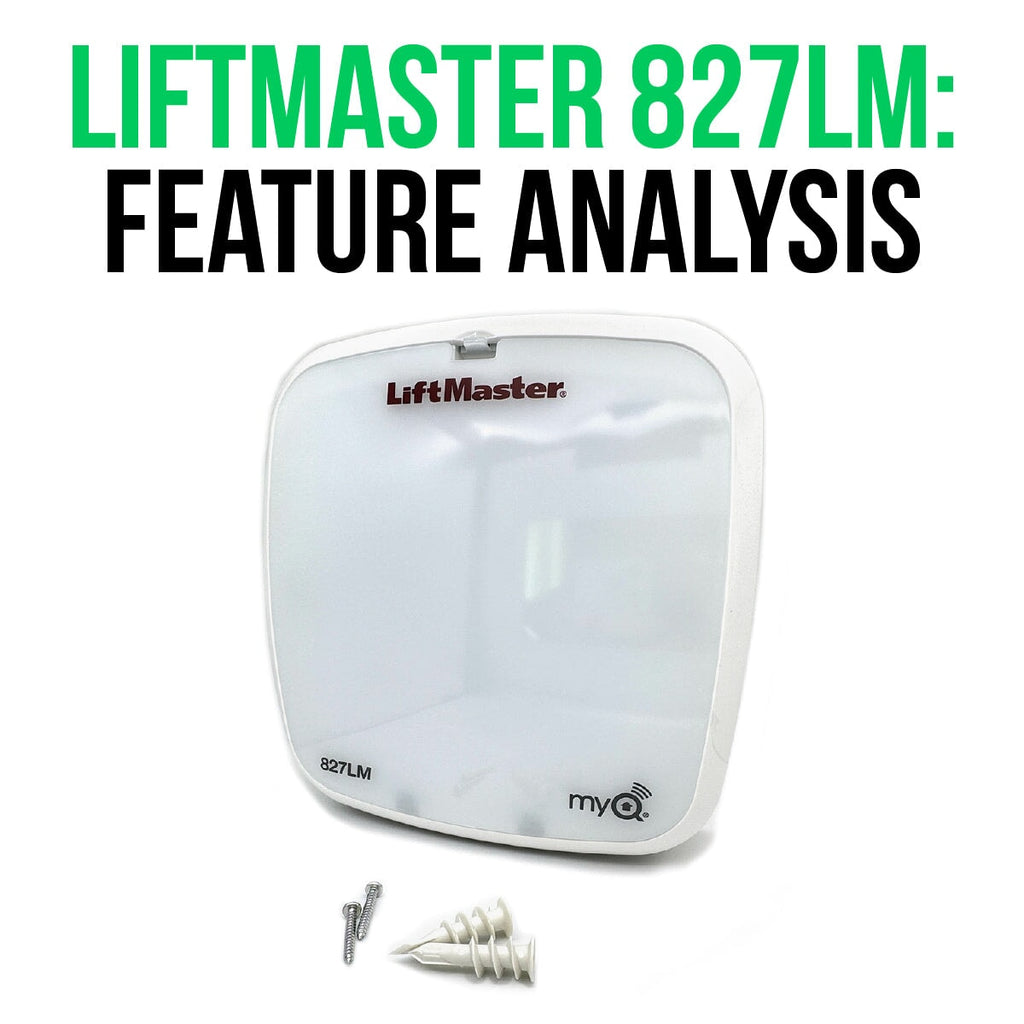 Features of the LiftMaster 827LM myQ® Remote LED Light
