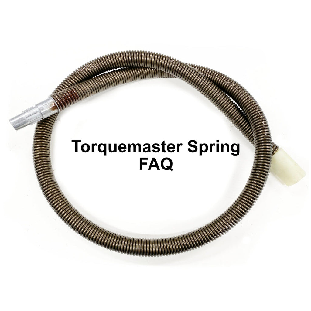 Wayne Dalton Torquemaster Spring FAQ