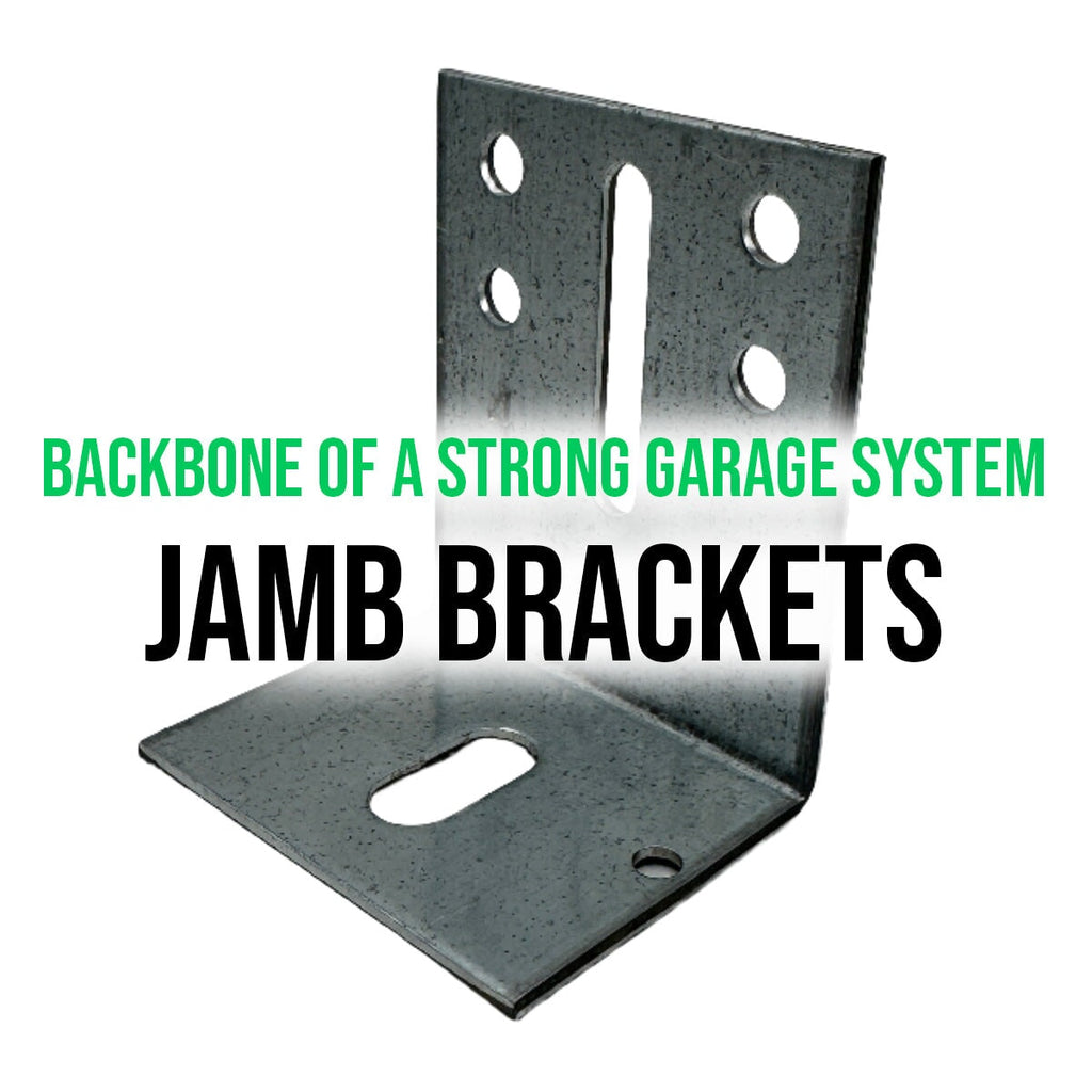 Heavy-Duty 12-Gauge Jamb Brackets (#1–#4 Sizes)