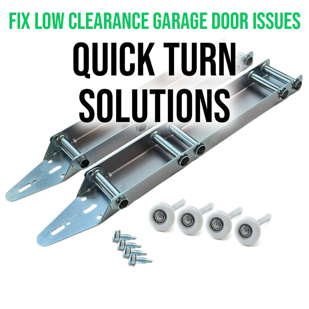 Quick Close Brackets & Roller Kit for Low Headroom Doors