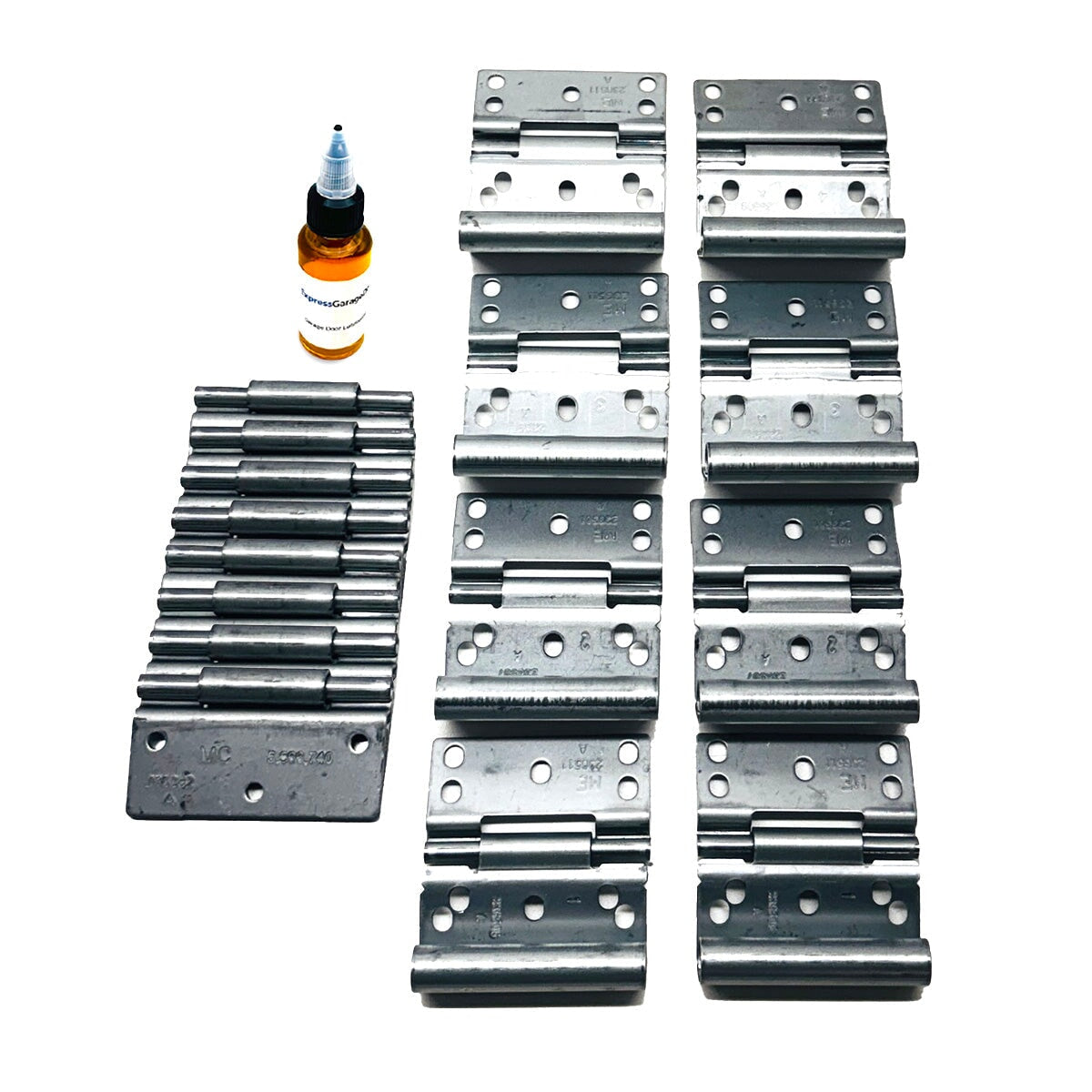 Wayne Dalton 9100 9600 5-panel 10-12 ft garage door hinge kit foamcore anti-pinch