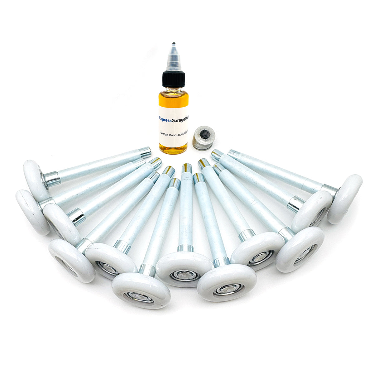 garage door quiet kit with rollers