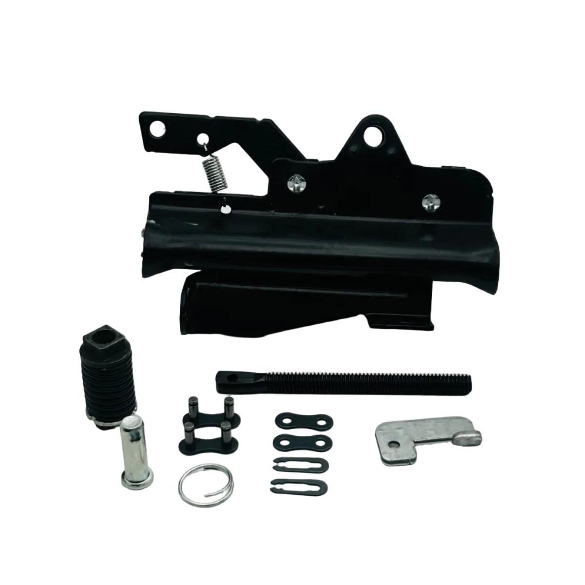 LiftMaster belt drive opener trolley replacement part 041B3869-3A installed on rail