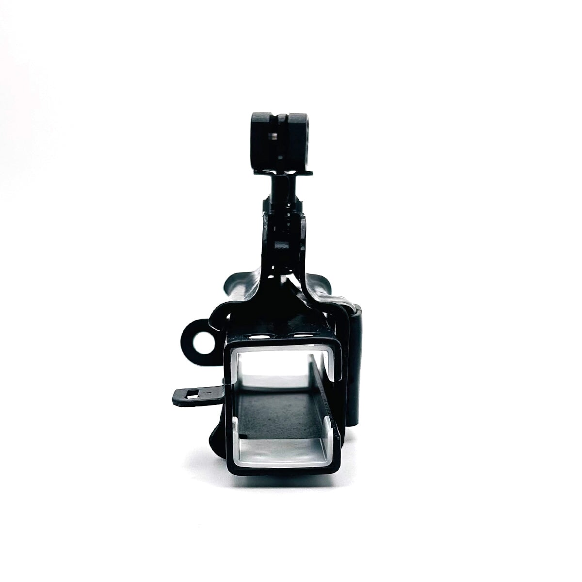 Garage door opener square rail trolley carriage with inner slide assembly