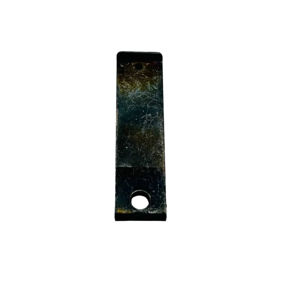 Garage door opener belt connection hardware for repairing or shortening belt systems