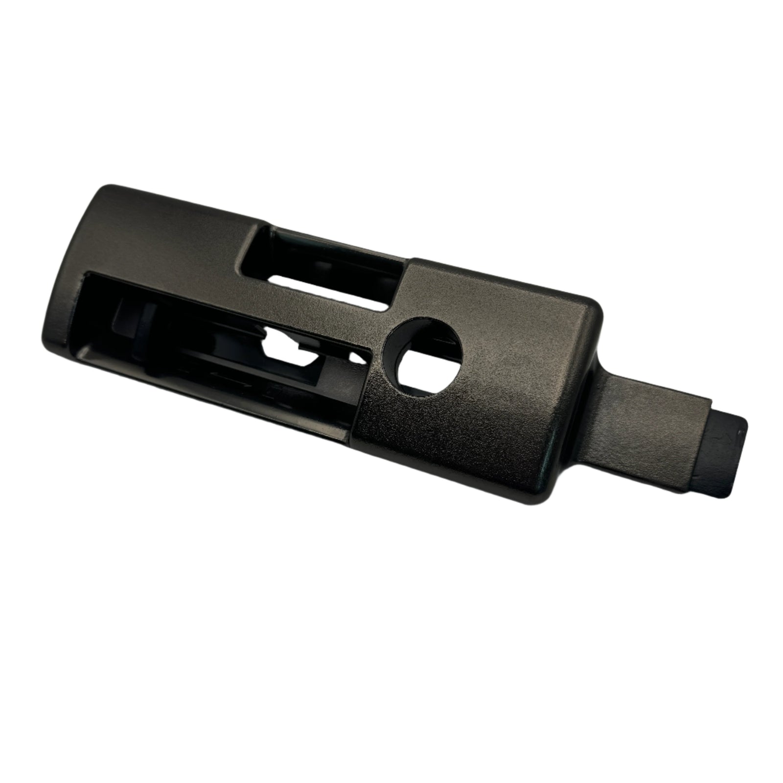 Universal Die-Cast Mini Lock with 2-hole design, side view