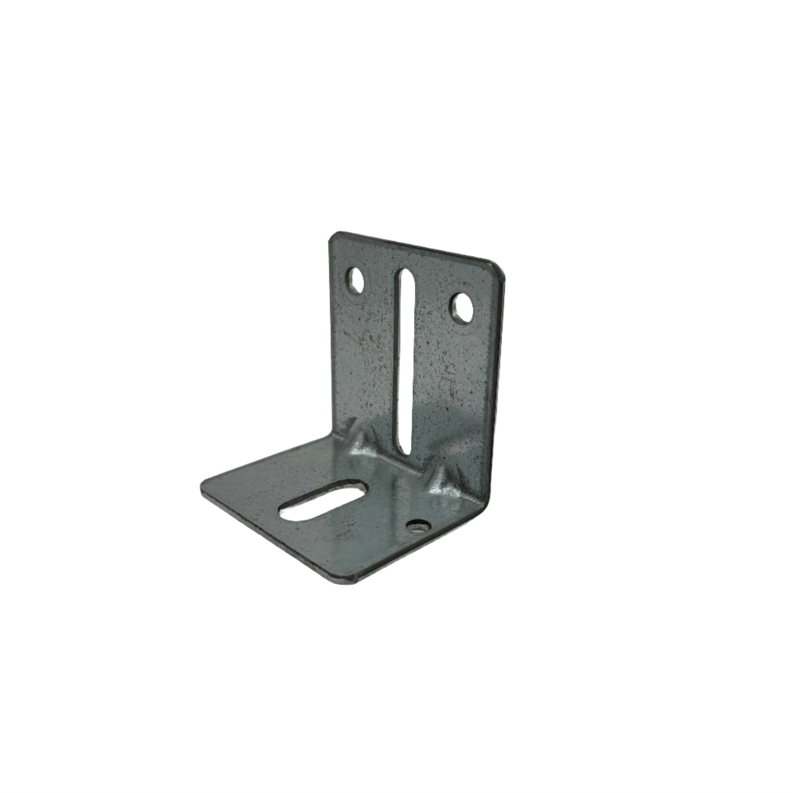 Heavy-duty jamb bracket shown from an angle