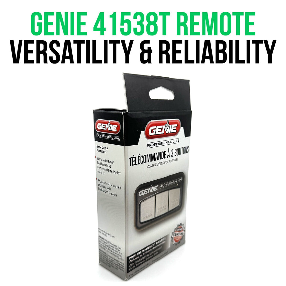Genie 41538T Remote: Combining Versatility and Reliability in Garage Door Control