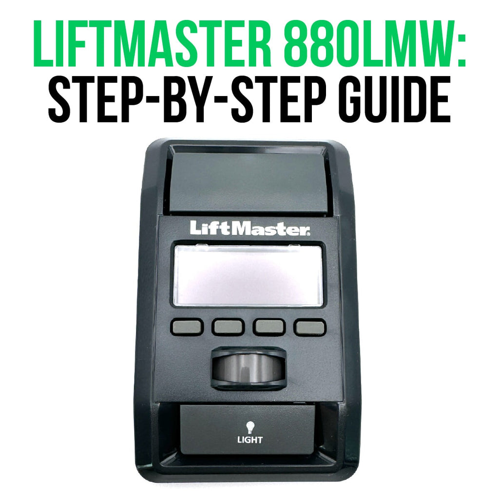 Integrating the LiftMaster 880LMW into Your Home: A Step-by-Step Guide