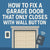 How to Fix a Garage Door That Only Closes with Wall Button