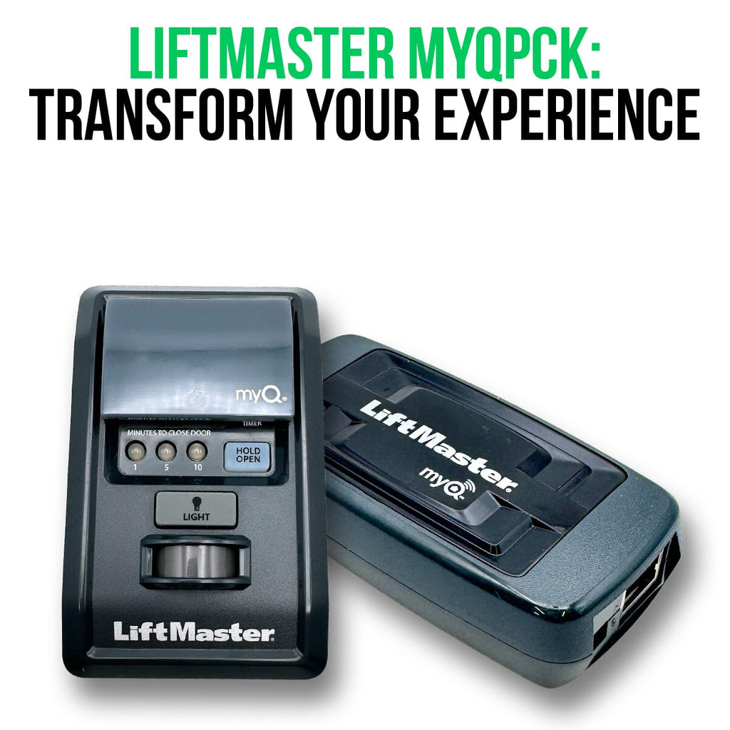 Transform Your Garage Experience with LiftMaster MyQPCK