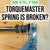 How to Tell if Your Wayne Dalton TorqueMaster Spring is Broken