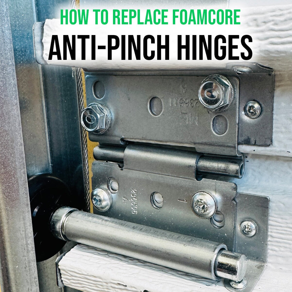 How to Replace a Wayne Dalton Anti-Pinch Roller Hinge 9100 and 9600 Models