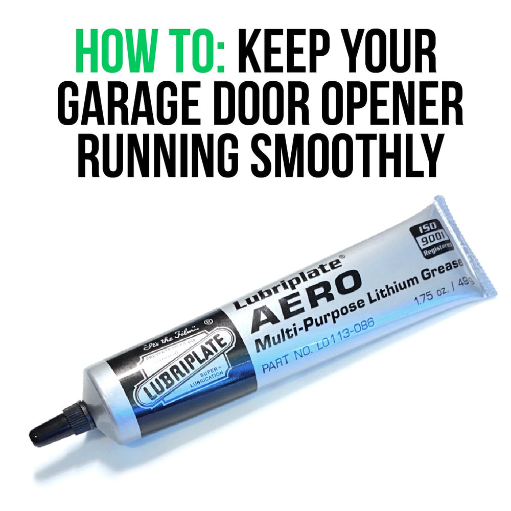 Keep Your Garage Door Opener Running Smoothly with Aero Lubriplate Grease