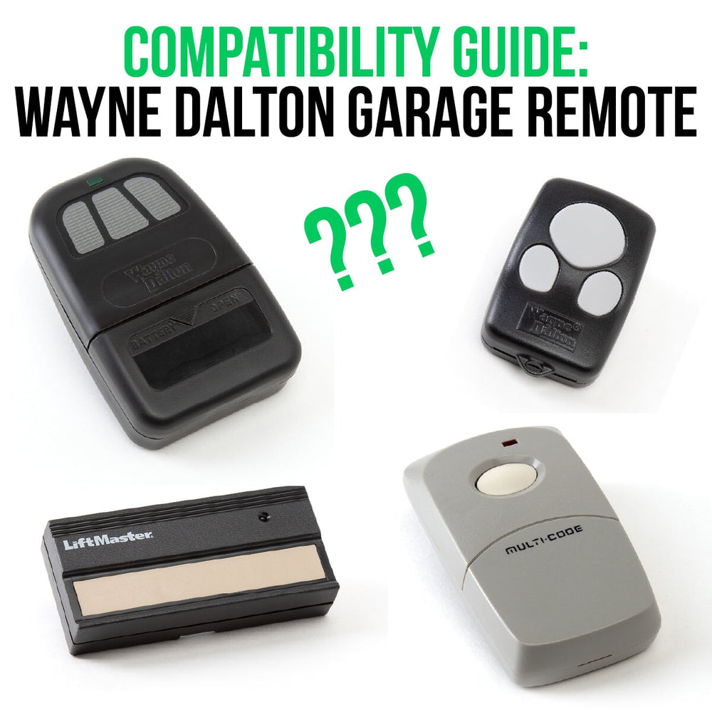 Wayne Dalton Garage Door Remote Compatibility Guide ...