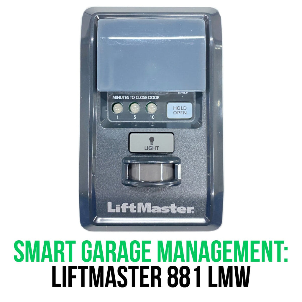 Smart Garage Management: How to Use Your LiftMaster 881 LMW