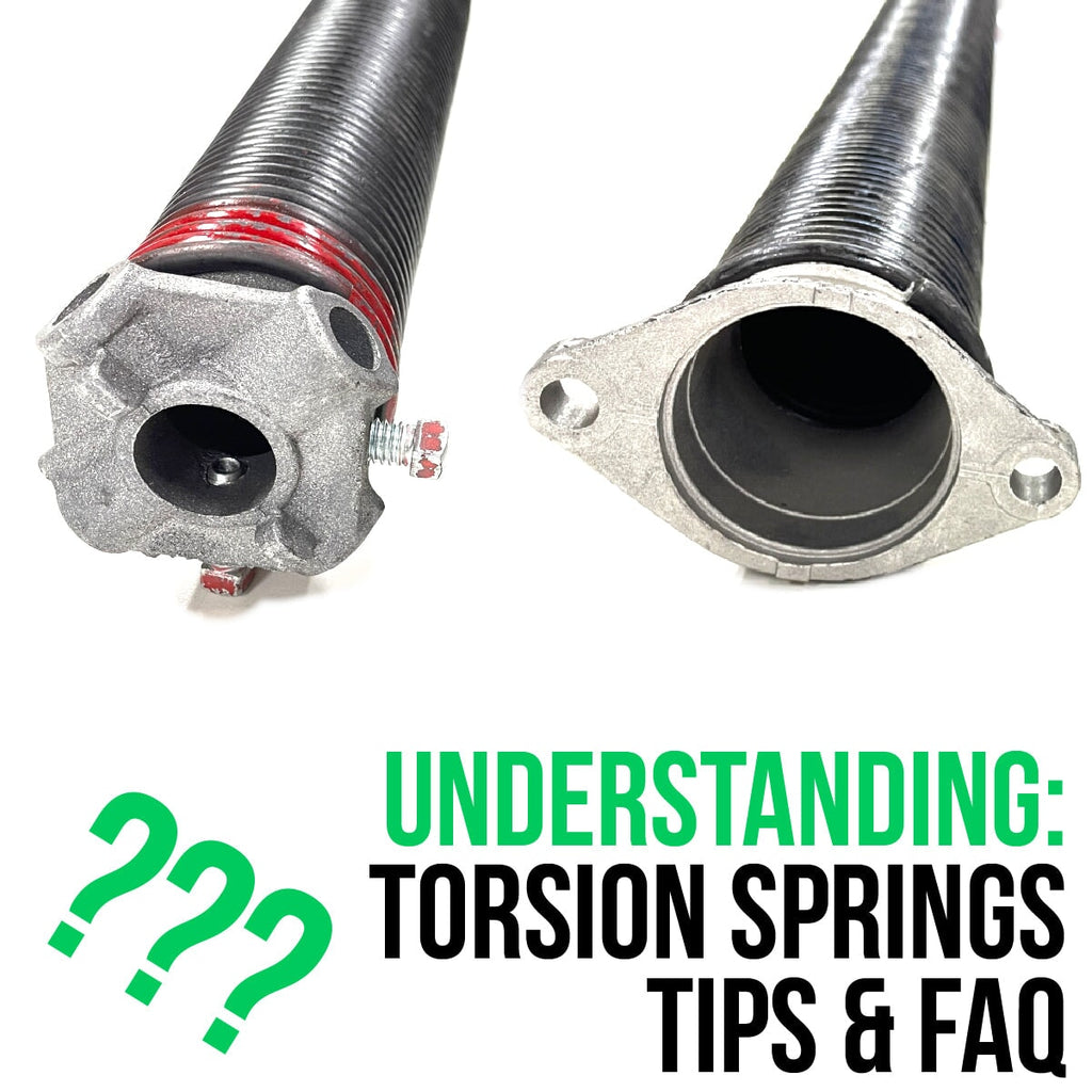 Understanding Garage Door Torsion Springs Tips & Faq