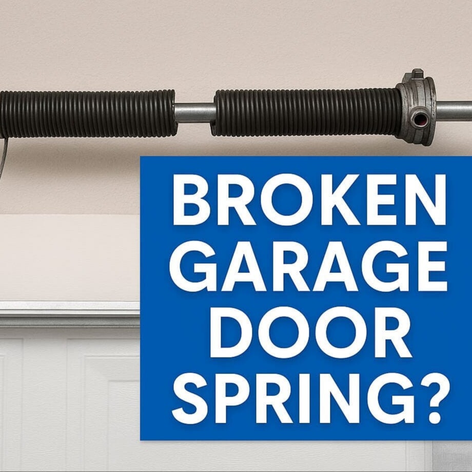 How to Tell if Your Garage Door Spring is Broken