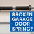How to Tell if Your Garage Door Spring is Broken