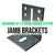 Heavy-Duty 12-Gauge Jamb Brackets (#1–#4 Sizes)