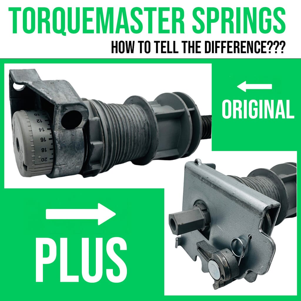 TorqueMaster vs TorqueMaster Plus Springs - Easy ID Guide