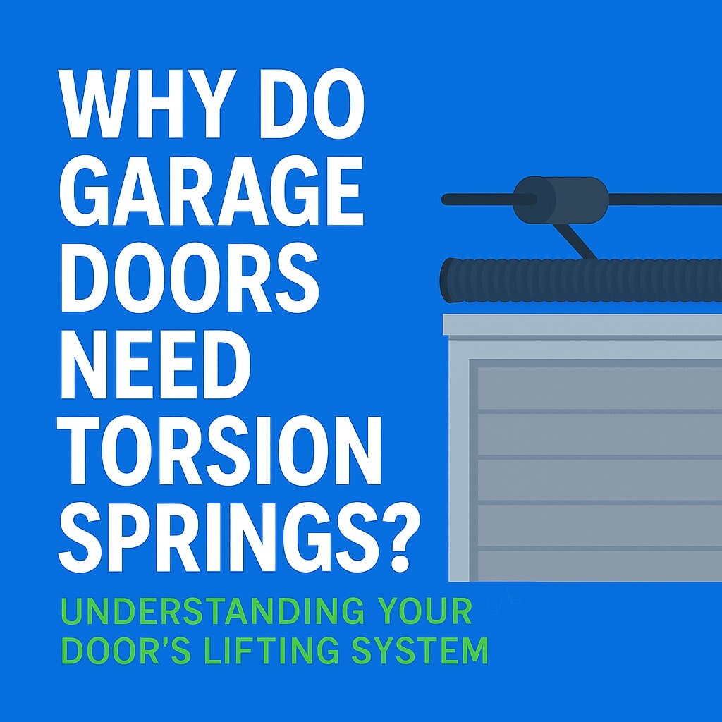 Why Do Garage Doors Need Torsion Springs Expert Explains