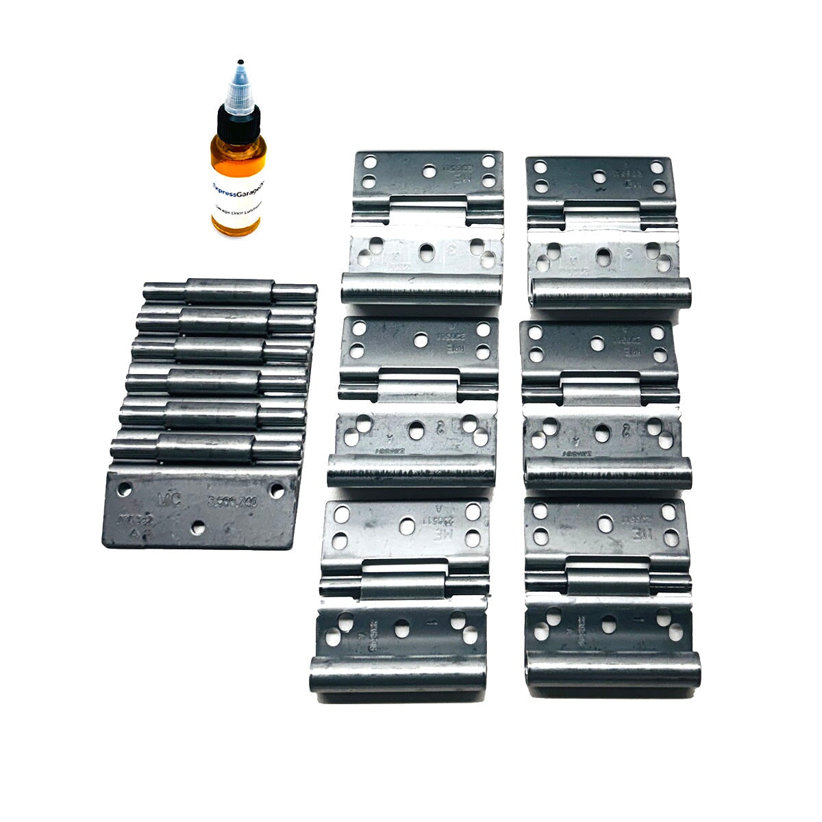 Wayne Dalton 9100 9600 4-panel 8-9 ft garage door complete hinge replacement kit