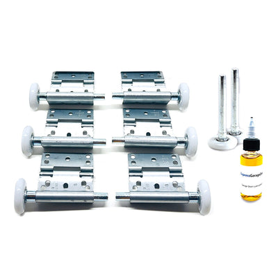 Wayne Dalton 9100 9600 4-panel garage door hinge and nylon roller kit quiet operation