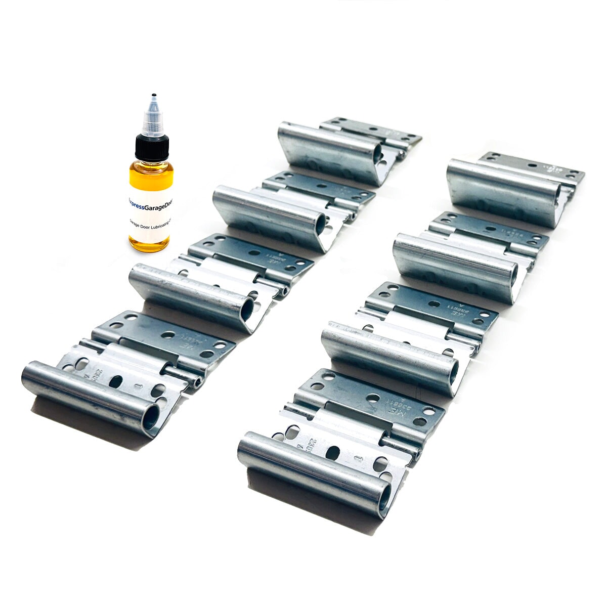 Wayne Dalton 9100 9600 5-panel garage door outer hinge kit anti-pinch style with lubricant