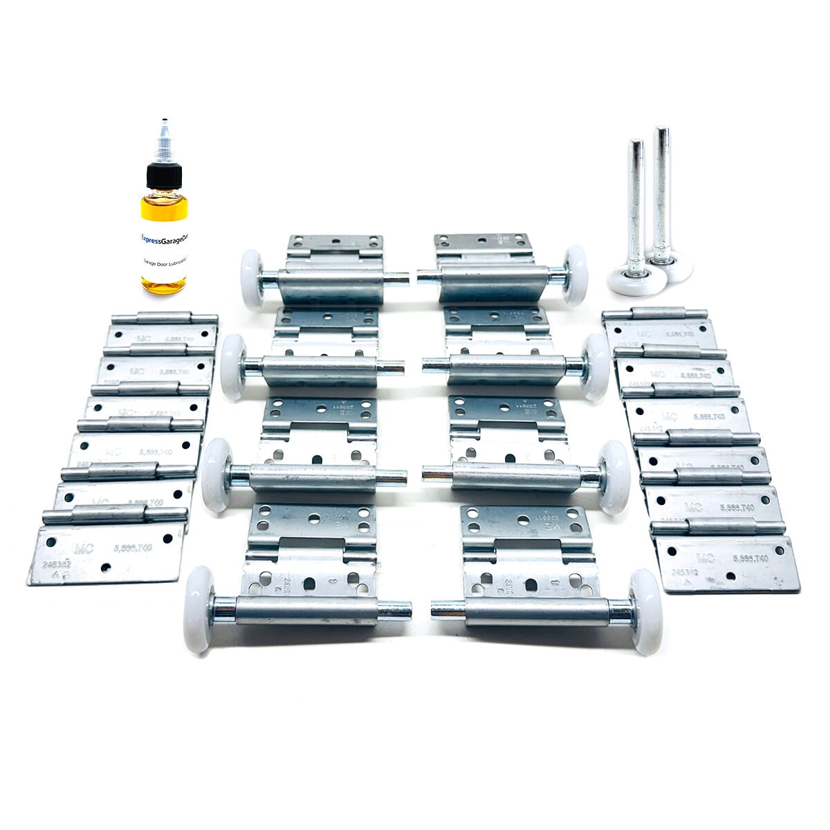 Wayne Dalton 9100 9600 5-panel 16 ft garage door complete hinge and roller hardware kit