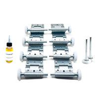 Wayne Dalton 9100 9600 5-panel garage door hinge and roller replacement kit anti-pinch design