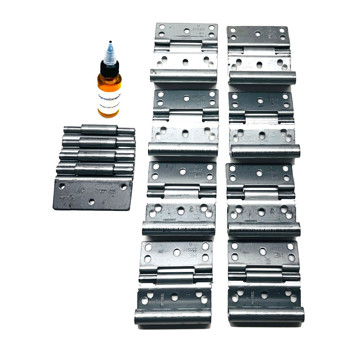 Wayne Dalton 9100 9600 5-panel 8-9 ft garage door complete hinge replacement kit