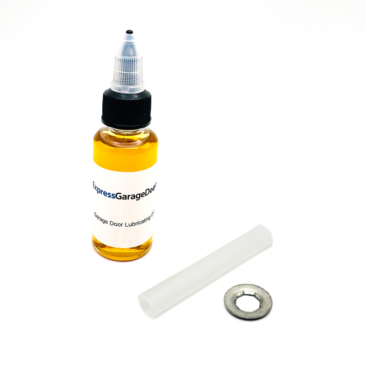 Universal Garage Door Quieting Kit, Lubricant & Noise-Reducing Sleeves (No Rollers), kit to make garage door quiet