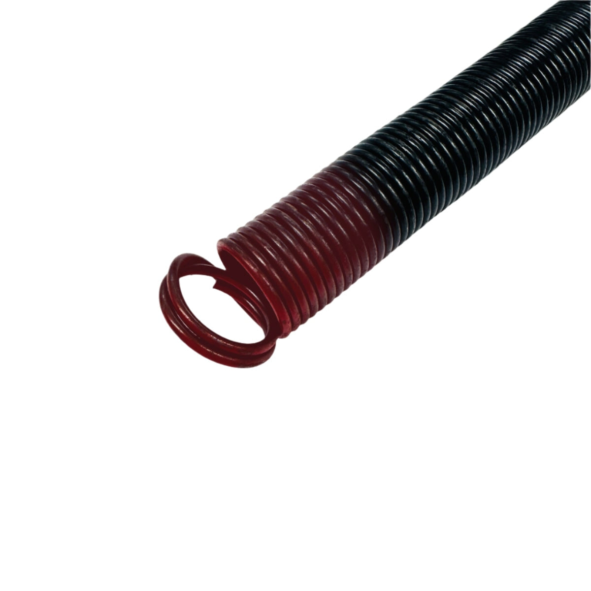 Extension spring double looped for 7ft doors 50lbs RED