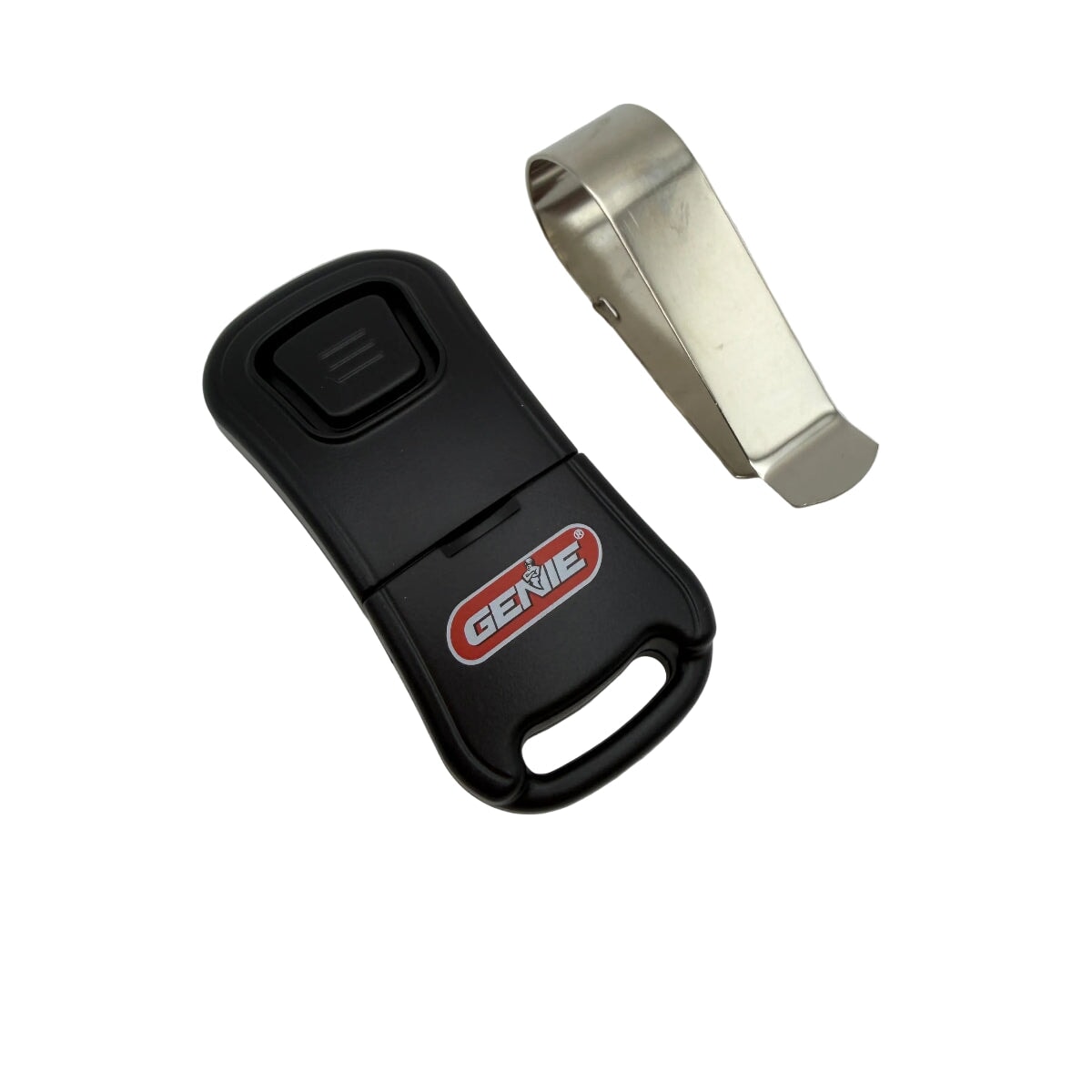 Genie G1T-BX one button garage door opener remote front view