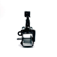 Garage door opener square rail trolley carriage with inner slide assembly