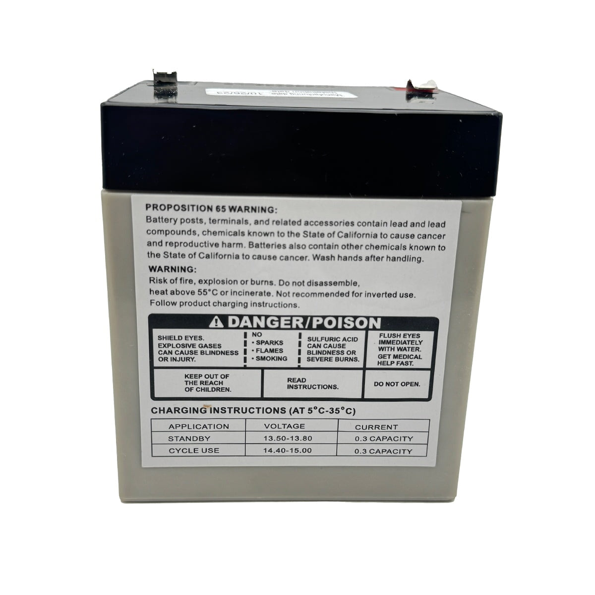 Liftmaster 485LM Replacement Battery For Battery Backup 12 Volt 5ah Liftmaster 485lm replacement battery for battery backup 12 volt 5ah