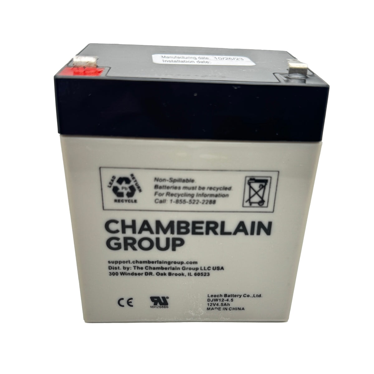 Liftmaster 485LM Replacement Battery For Battery Backup 12 Volt 5ah Liftmaster 485lm replacement battery for battery backup 12 volt 5ah