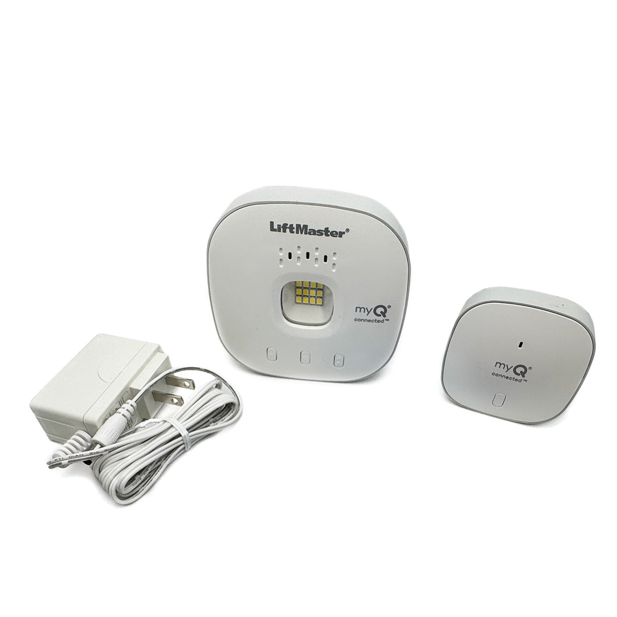 LiftMaster 821LMC-S Smart Garage Control Hub with Modern White Finish