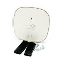 Front angle view of the myQ LiftMaster 821LMC-SENSOR