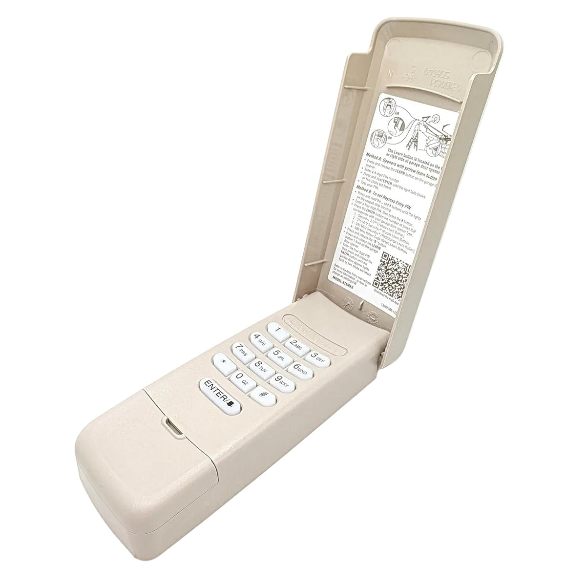 LiftMaster Chamberlain 878MAX keypad with backlit buttons and weatherproof cover