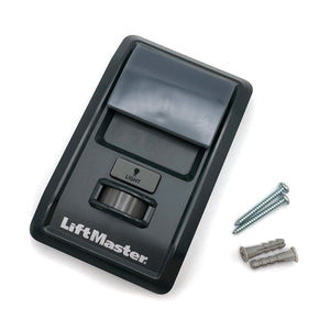 Front view of LiftMaster 886LMW Wall Control with motion detection feature