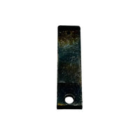Garage door opener belt connection hardware for repairing or shortening belt systems