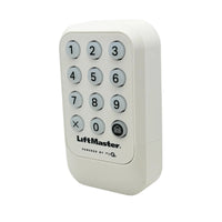 Universal garage door keypad compatible with LiftMaster Chamberlain and Craftsman openers
