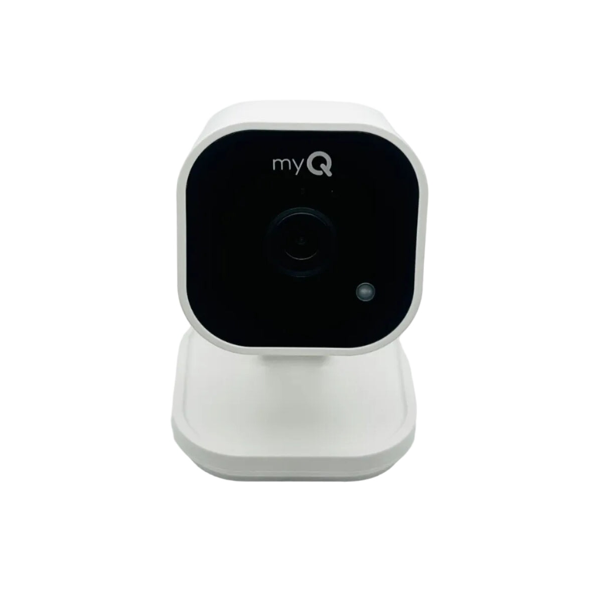 LiftMaster smart garage camera with 130 degree field of view monitoring garage interior