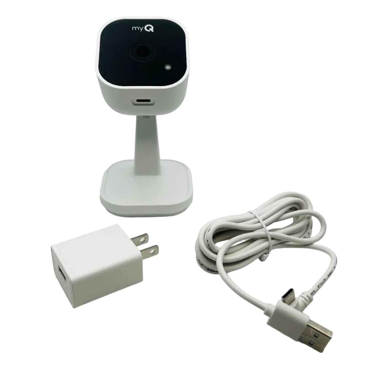 Smart garage monitoring camera with myQ app control and real time video streaming