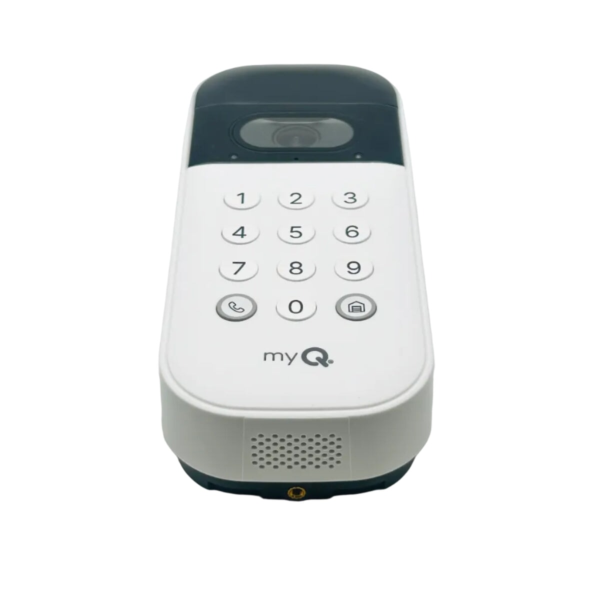 Smart garage door keypad with WiFi connectivity and rechargeable battery for outdoor use