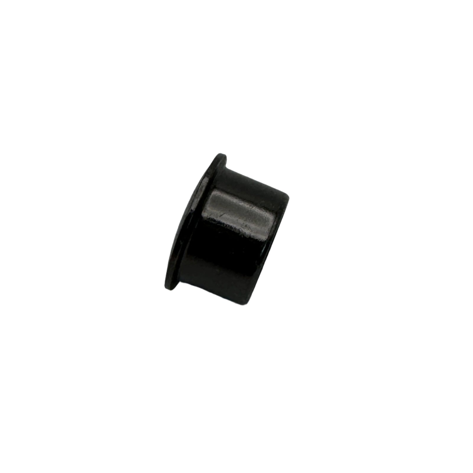 Round cam lock plug, top view for garage door security