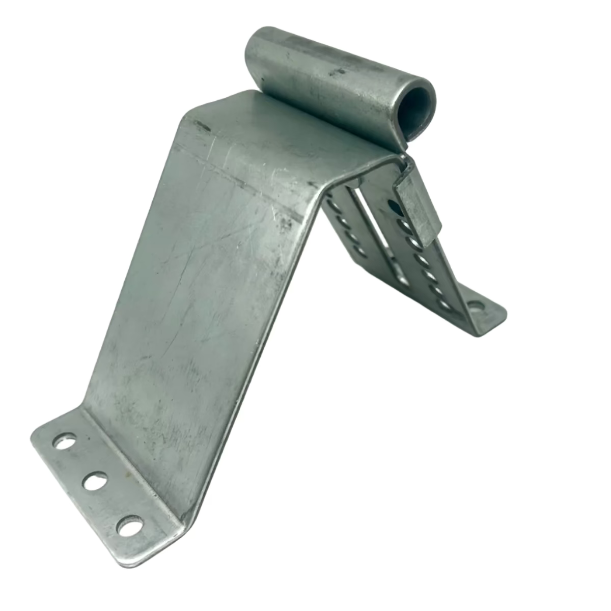 Garage door top fixture fits standard stem roller over 3 inch strut